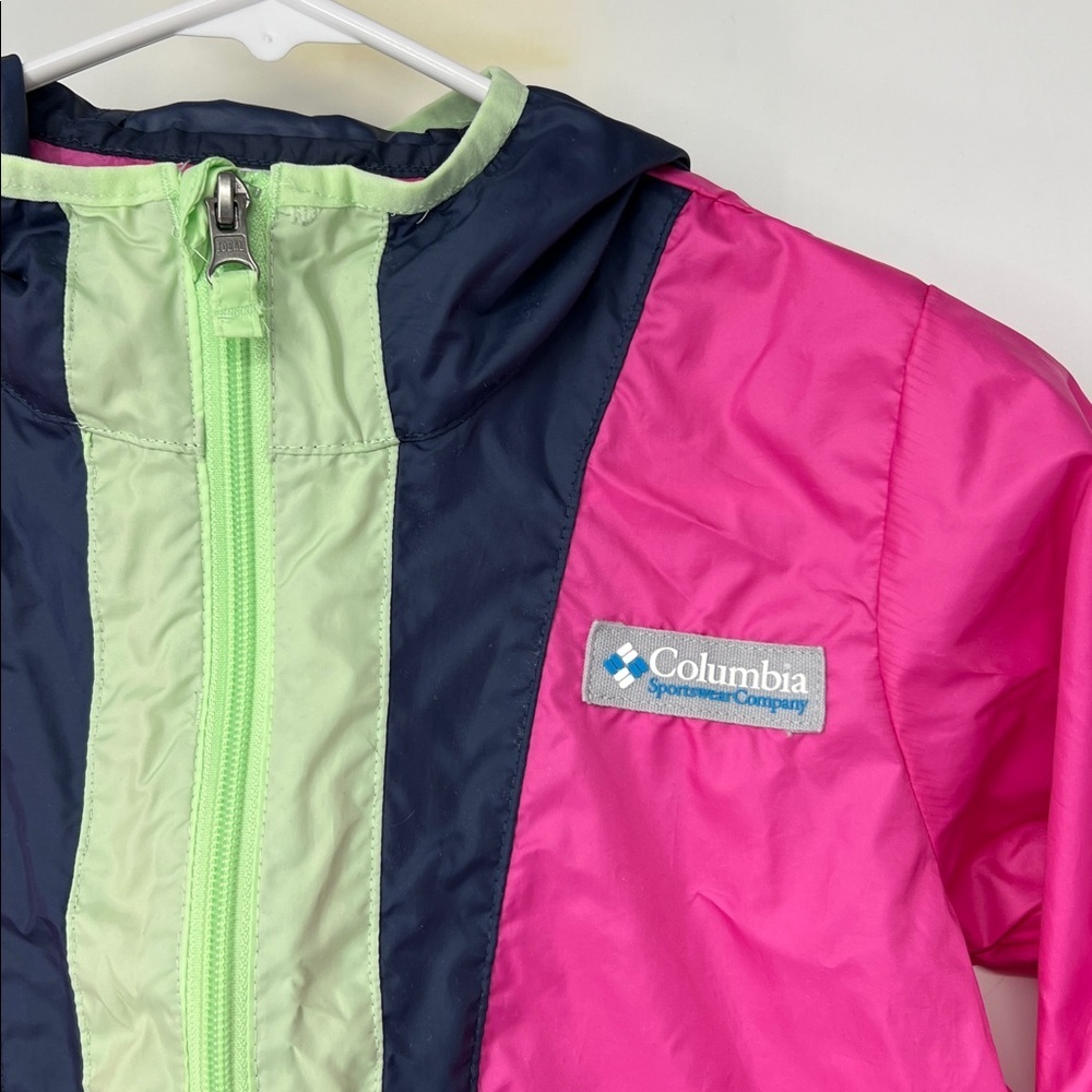 Columbia girls windbreaker jacket XS - Picture 2 of 8